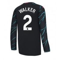Manchester City Kyle Walker #2 3rd trikot 2023-24 Langarm